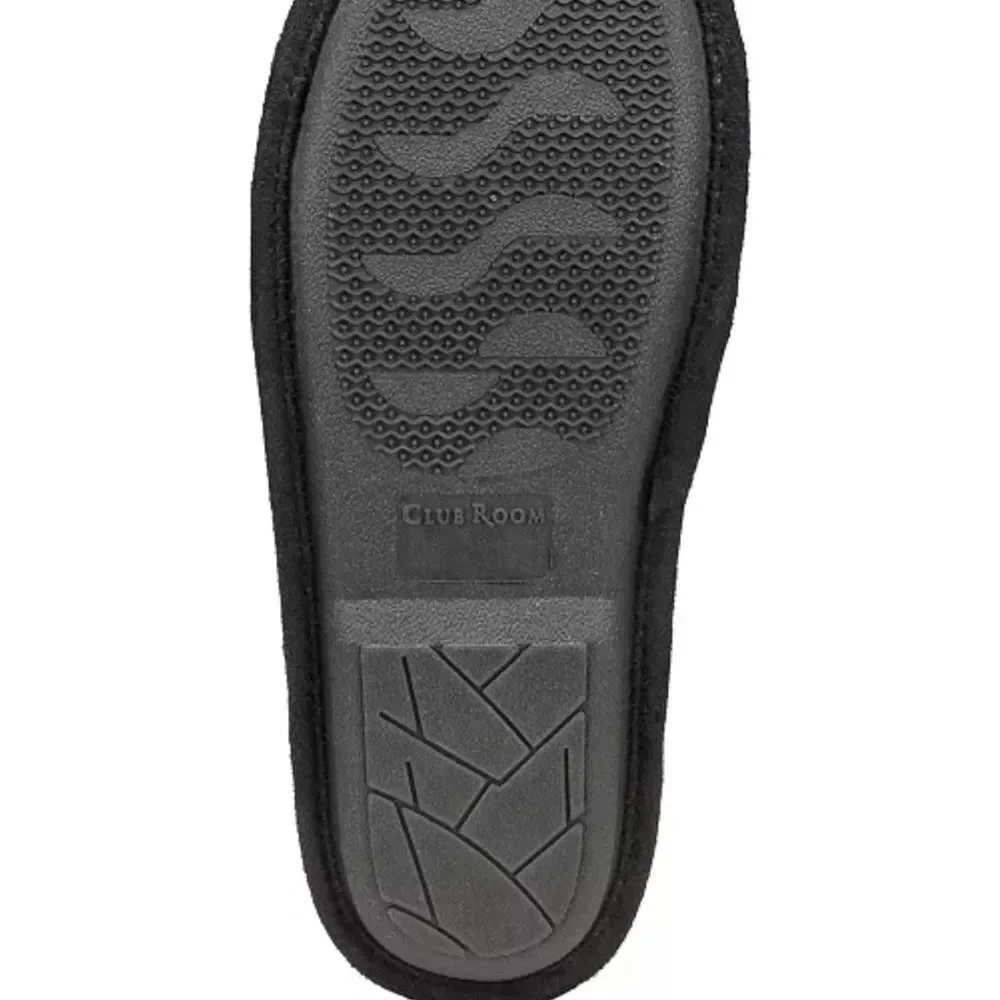 Club Room Men's Plaid Slippers